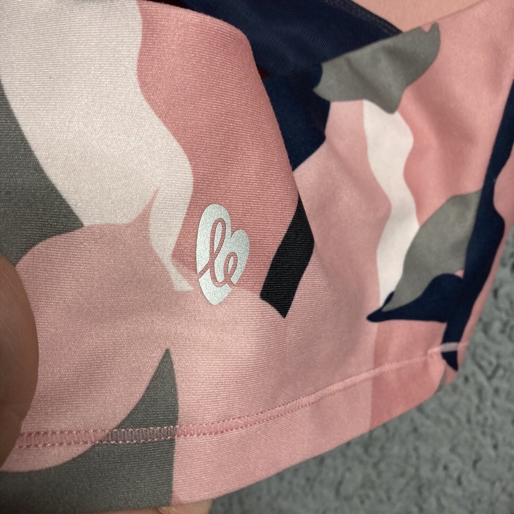 Ellie Pink Camo Longline Sports Bra For Womens S Wireless Crossback XLB0941A EUC - Picture 5 of 16